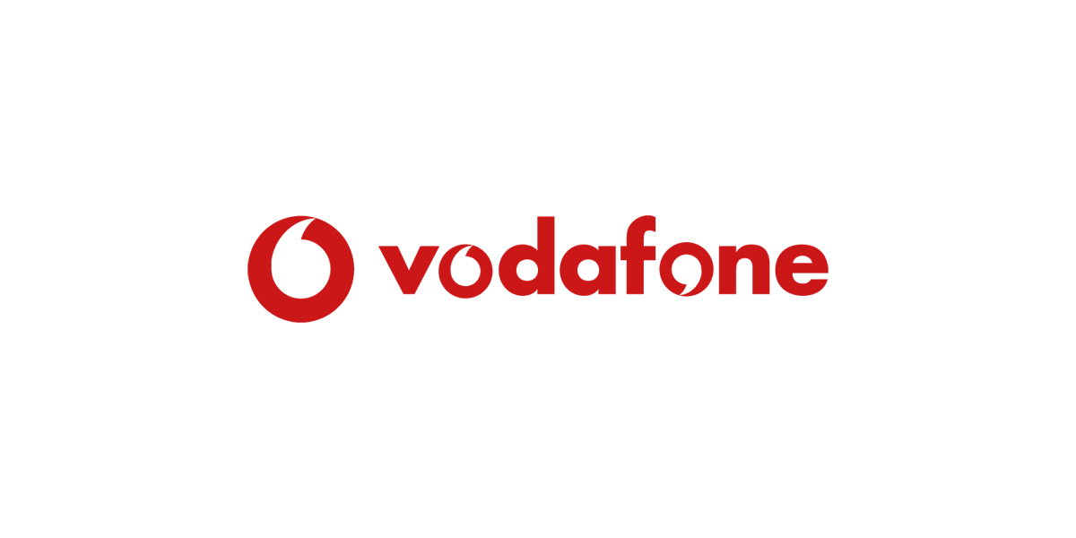 Vodafone Italy logo for customer story